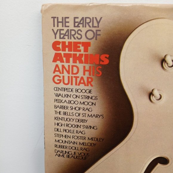 Vintage The Early Years Of Chet Atkins And His Guitar Vinyl Record Album - Picture 2 of 10